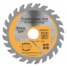 Tradesman Line TCT Circular Saw Blade 85mm 24 Teeth